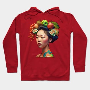 Fruitful Asian Woman Hoodie